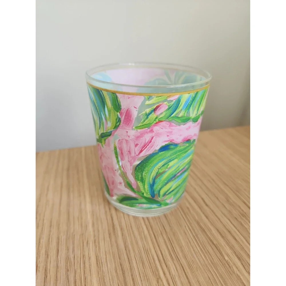 Lilly Pulitzer Acrylic Lo-Ball Drinking Glass in 
